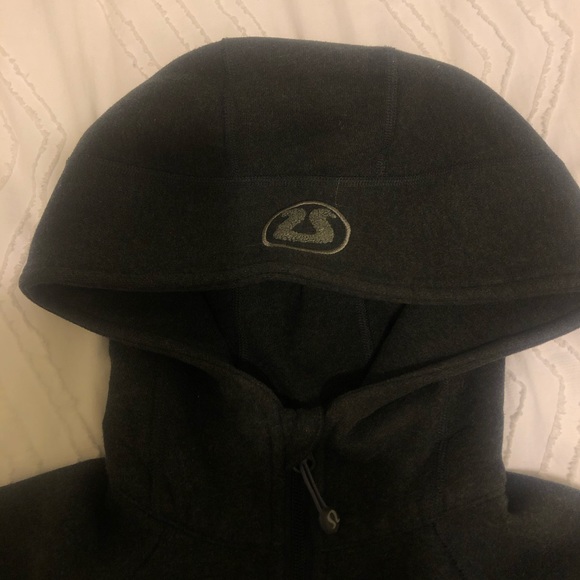 Charcoal Grey Lululemon Scuba Hoodie - Picture 3 of 5